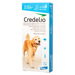 CREDELIO 900mg 22 - 45kg 3tbl