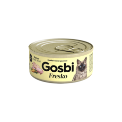 Hrana umeda pentru pisici senior, Gosbi Fresko, festin de carne, 70g