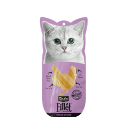 Recompense lichde pentru pisici Kit Cat Fillet Fresh, pui la gril, 30g