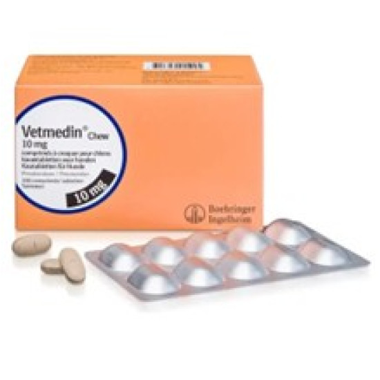 VETMEDIN Chewable 10MG 100TBL