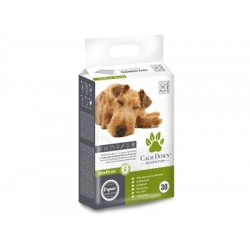 Covorase absorbante pentru caini, CALM DOWN, M-PETS, 33 x45 cm, 30 buc