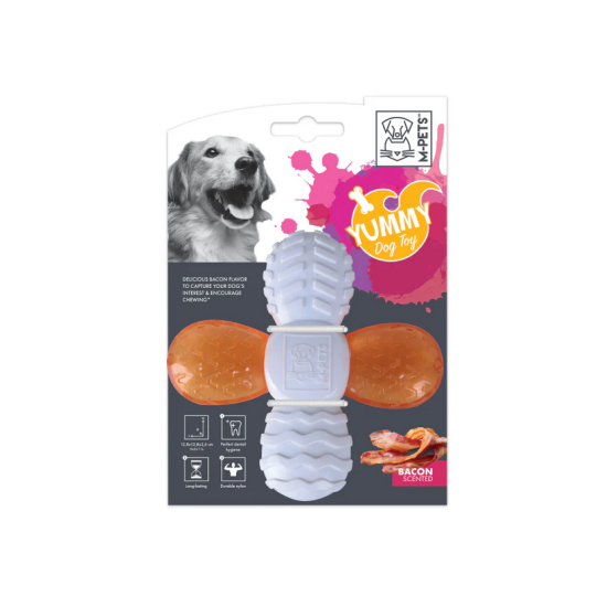 Jucărie YUMMY cu aromă de bacon - Tip 1 10635399 Jucărie YUMMY cu aromă de bacon - Tip 1 10635399