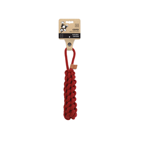 COTO ECO rope dog toys Red Loop Bar 34 cm 10663005