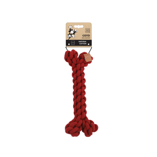 Jucarie pentru caini COTO Red Bone 10663105 Jucarie pentru caini COTO Red Bone 10663105