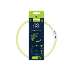 10855599 FLASH LED rechargeable collar M Green 10855599 FLASH LED rechargeable collar M Green