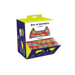 20602899 WONDERS Display box Cat Toy Rainbow ball - 90 pcs