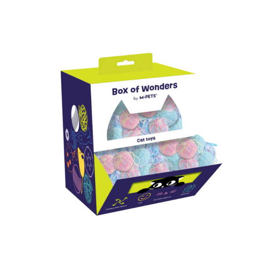 WONDERS Display box Cat Toy Thread ball - 100 pcs 20603199