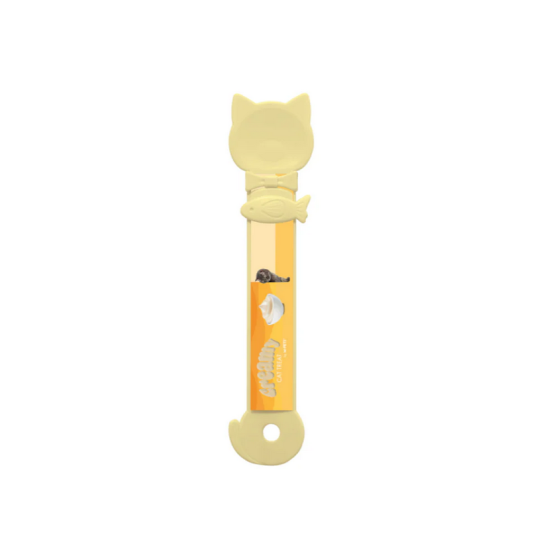 60567606 CREAMY CAT SPOON Sunshine Yellow 60567606 CREAMY CAT SPOON Sunshine Yellow