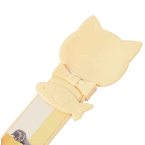 60567606 CREAMY CAT SPOON Sunshine Yellow 60567606 CREAMY CAT SPOON Sunshine Yellow