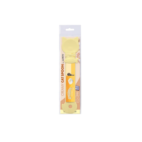 60567606 CREAMY CAT SPOON Sunshine Yellow 60567606 CREAMY CAT SPOON Sunshine Yellow