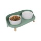 Castron pentru caini, pe suport inalt metalic, ALTITUDE M-PETS Castron pentru caini, pe suport inalt metalic,ALTITUDE M-PETS