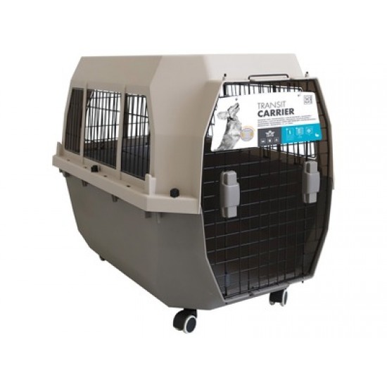 Cusca transport cu ferestre din gratii metalice,IATA approved, NEW CARRIER TRANSIT, L, 92,5 x 61,1 x 66 cm 10201699 Cusca transport cu ferestre din gratii metalice,IATA approved, NEW CARRIER TRANSIT, L, 92,5 x 61,1 x 66 cm 10201699