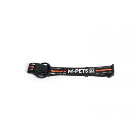 HICKING- Zgarda pentru caini, portocaliu &negru- L 10817899 HICKING- Zgarda pentru caini, portocaliu &negru- L 10817899