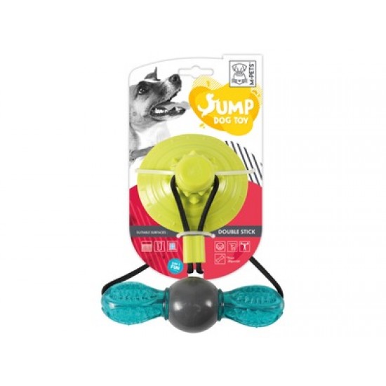 JUMP -Jucarie din cauciuc cu ventuza -Double Stick-10641599 JUMP -Jucarie din cauciuc cu ventuza -Double Stick-10641599