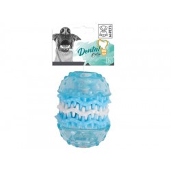 Jucarie din cauciuc moale cu rol de curatare dentara, WASHY M-PETS, M 6,4x6,4x9,8 cm