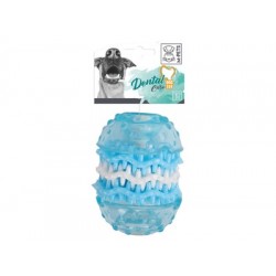 Jucarie din cauciuc moale cu rol de curatare dentara, pentru caini, WASHY M-PETS, L 8x8x10,5 cm