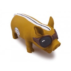 Jucarie din cauciuc moale, forma de porc, pentru caini, M-PETS GILMORE, 20x8x10 cm