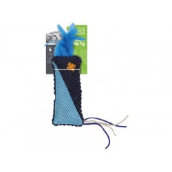 Jucarie din plus pentru pisici cu catnip, iarba pisicii, HERBY M-PETs, mov & albastru Jucarie din plus pentru pisici cu catnip, iarba pisicii, HERBY M-PETs, mov & albastru