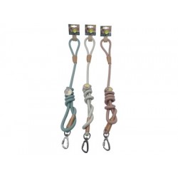 Lesa pentru caini cu sistem de blocare, ECO M-PETS, blue