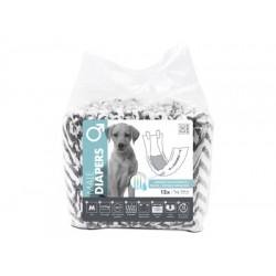 Scutece pentru caini, mascul, M-PETS, marime L