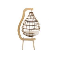 Patut pentru pisici Cloud Hanging with Cushion M-PETS 58 x 52 x 90 cm