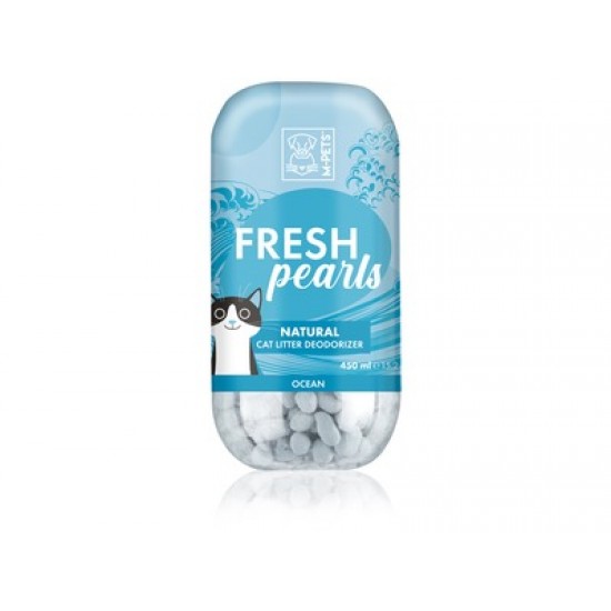 Perle odorizante pentru litiera, ocean, M-PETS, 450ml