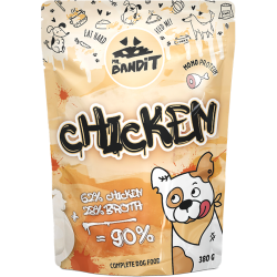 Hrană umedă pentru câini Mr. Bandit MonoProtein, pui in sos,380g