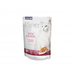 Hrana umeda pentru pisici, PIPER CAT, carne de somon, 100g Hrana umeda pentru pisici, PIPER CAT, carne de somon, 100g