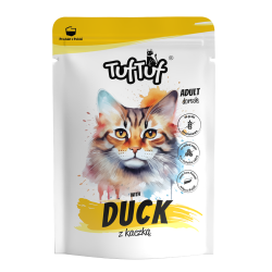 TUF TUF CAT- Hrana umeda cu RATA - plic 300G