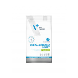 DIETA VETERINARA HIPOALERGENIC DOG INSECT, VETEXPERT, talie mica, 8 kg