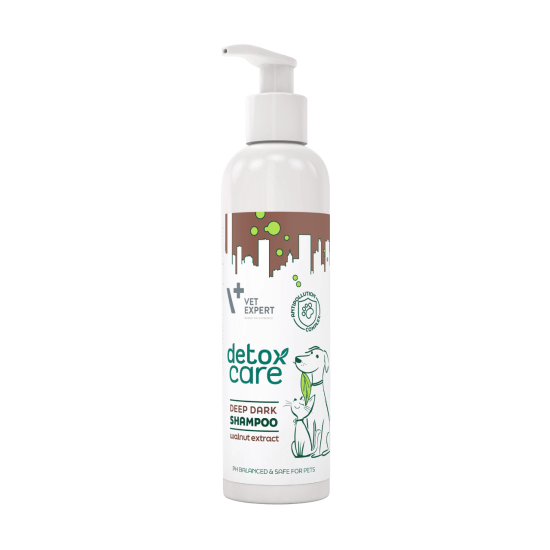 SAMPON DEEP DARK DETOX CARE Vet Expert, 250ML SAMPON DEEP DARK DETOX CARE Vet Expert, 250ML