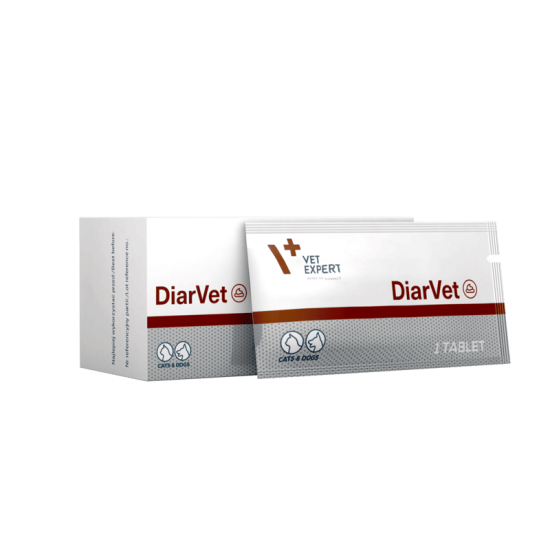 Soluție avansată pentru diaree la câini și pisici, DiarVet, Vet Expert, 6 tablete Soluție avansată pentru diaree la câini și pisici, DiarVet, Vet Expert, 6 tablete