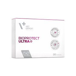 Suport pentru echilibrul microbiomului intestinal, BioProtect ULTRA, VetExpert, 30 tablete