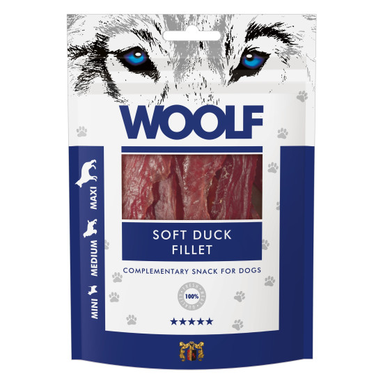 WOOLF DOG SNACKS Soft Duck Fillet 100g WOOLF DOG SNACKS Soft Duck Fillet 100g