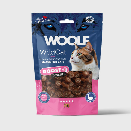 WOOLF WildCat Goose Twisties 50g WOOLF WildCat Goose Twisties 50g