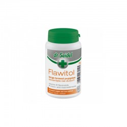 Complex de vitamine, flavonoizi, microelemente si macroelemente, Flawitol Puppy Large Breed, Dr. Seidel, 60 Tablete