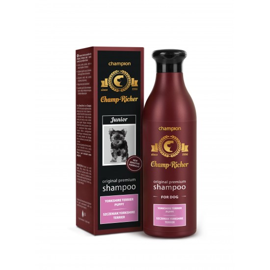 Sampon CHAMP RICHER pentru CATELUSI Yorkshire Terrier, 250 ml
