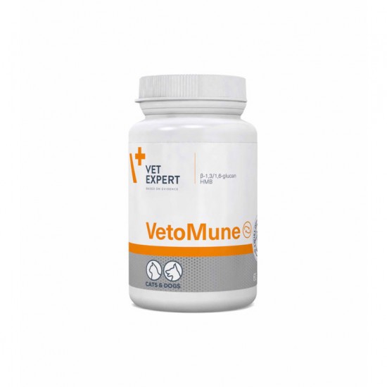 Supliment pentru imbunatatirea imunitatii non-specifice la caini si pisici VetoMune Twist OFF, Vet Expert, 60 capsule Supliment pentru imbunatatirea imunitatii non-specifice la caini si pisici VetoMune Twist OFF, Vet Expert, 60 capsule