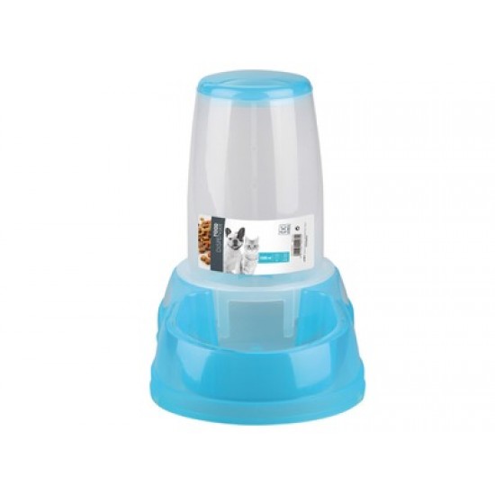 Hranitor / DISPENSER de hrana, M-PETS, 1500 ml, 12 x 12 x 21 cm Hranitor / DISPENSER de hrana, M-PETS, 1500 ml, 12 x 12 x 21 cm