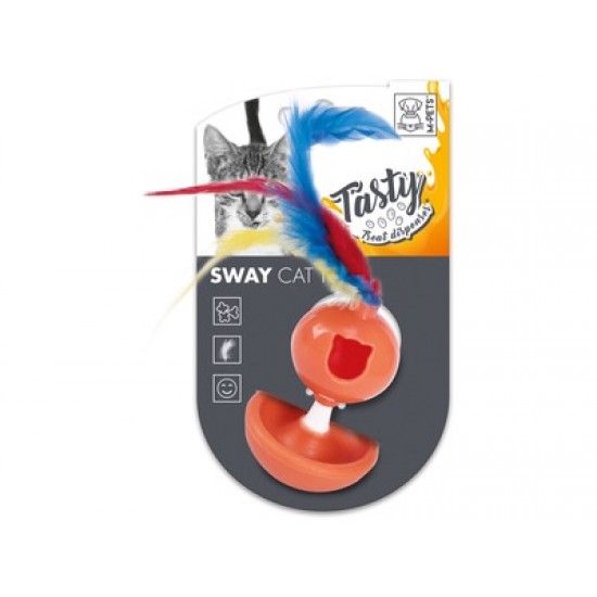 Jucarie pentru pisici SWAY M-PETS cu dispenser de recompense Jucarie pentru pisici SWAY M-PETS cu dispenser de recompense