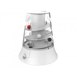 Jucarie pentru pisici VORTEX M-PETS, alb, diametru 19.7, inaltime 22 cm Jucarie pentru pisici VORTEX M-PETS, alb, diametru 19.7, inaltime 22 cm