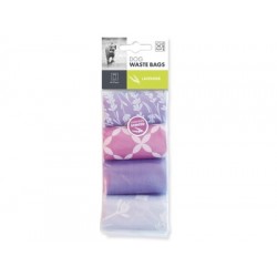 Pungi igienice pentru caini M-PETS, lavanda, 4 x 15 buc Pungi igienice pentru caini M-PETS, lavanda, 4 x 15 buc
