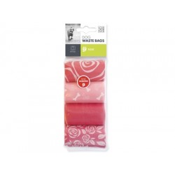 Pungi igienice pentru caini M-PETS, trandafiri, 4 x 15 buc Pungi igienice pentru caini M-PETS, trandafiri, 4 x 15 buc