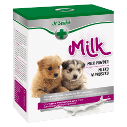 Lapte praf pentru caini, Dr. Seidel, 300g