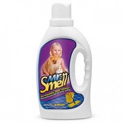 Solutie curatare pete si mirosuri animale de pe podele, Mr. Smell, Lavanda, 1000 ml Solutie curatare pete si mirosuri animale de pe podele, Mr. Smell, Lavanda, 1000 ml