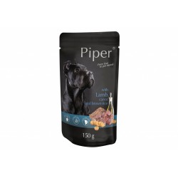 Hrana umeda Piper Adult, Miel, Morcovi si Orez brun, 150 g Hrana umeda Piper Adult, Miel, Morcovi si Orez brun, 150 g