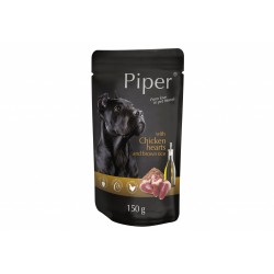 Hrana umeda Piper Adult, Inimi de pui si Orez brun, 150 g Hrana umeda Piper Adult, Inimi de pui si Orez brun, 150 g